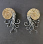 Ammonite Octopus Brooch – Ancient Wisdom, Transformation & Ocean Energy