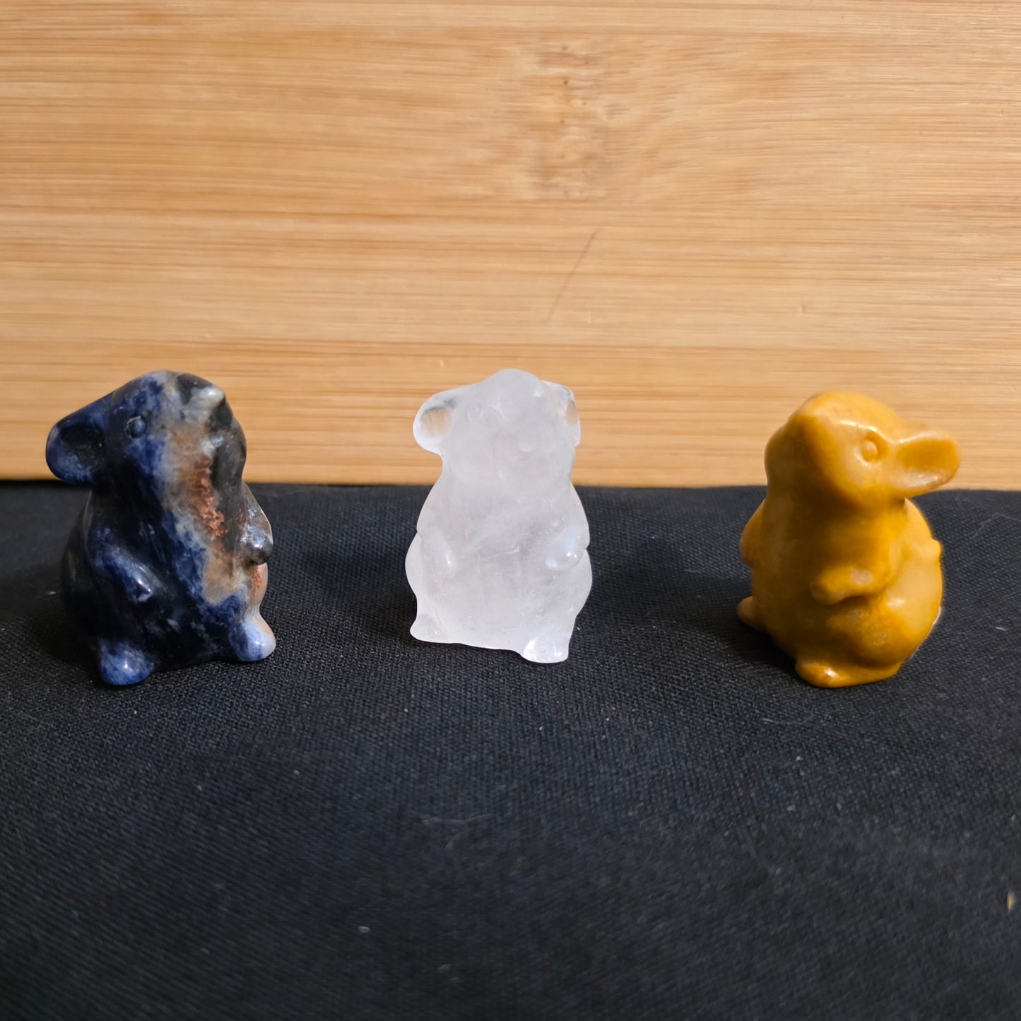 Crystal Rat Carving – Resourcefulness & Intelligence