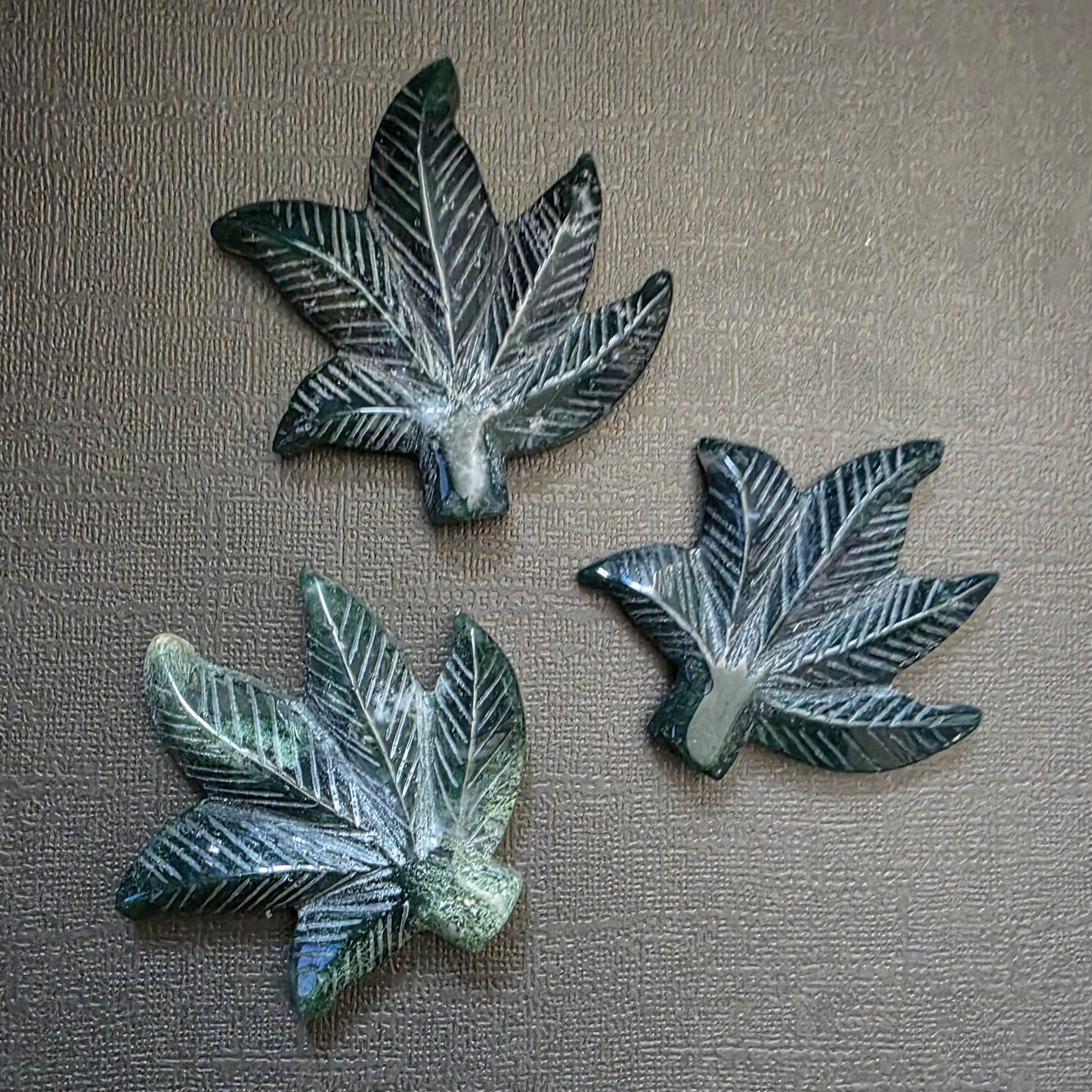 Moss Agate Leaf – Growth, Renewal & Earth Connection