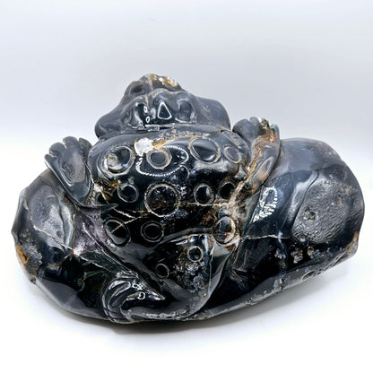 Amethyst Toad – Protection, Wisdom & Abundance