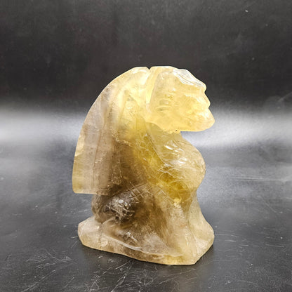 Smoky Citrine flying dragon– Abundance, Joy & Positive Energy