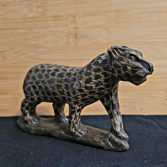 Shona Stone Panther Carving